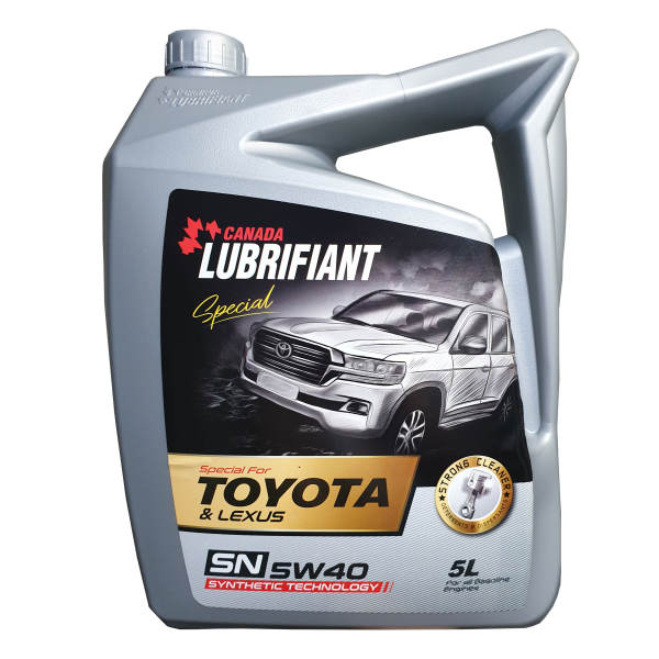 روغن موتور خودرو کانادا لوبریفنت مدل SN 5W40 حجم 5000 میلی لیتر روغن موتور خودرو کانادا لوبریفنت مدل SN 5W40 حجم 5000 میلی لیتر