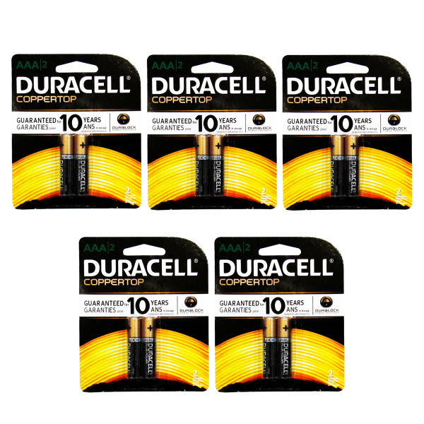 باتری نیم قلمی دوراسل مدل Plus Power Coppertop بسته 10 عددی باتری نیم قلمی دوراسل مدل Plus Power Coppertop بسته 10 عددی