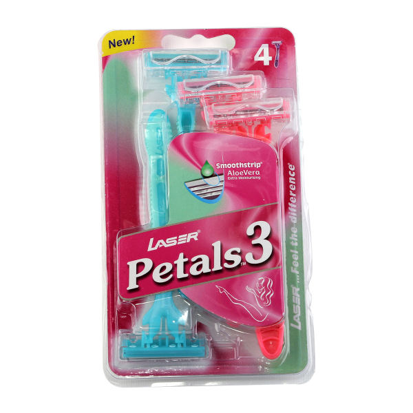 خود تراش لیزر مدل Petals بسته 4 عددی خود تراش لیزر مدل Petals بسته 4 عددی