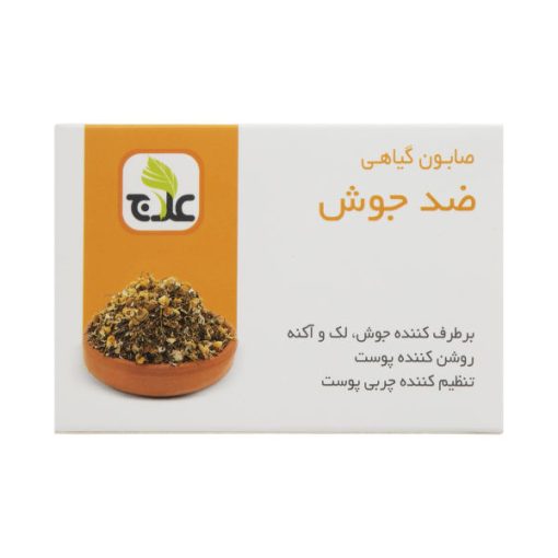 صابون شستشو علاج مدل Herbal Anti-Acne وزن ۱۰۰ گرم