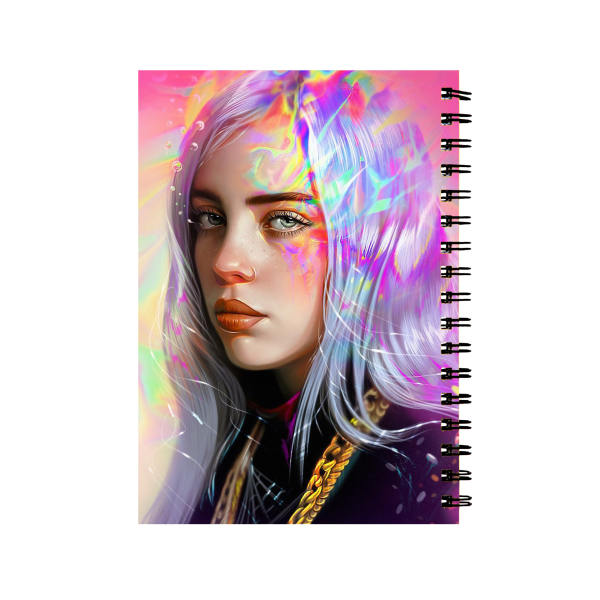 دفتر 60 برگ طرح بیلی ایلیش کد D35 دفتر 60 برگ طرح بیلی ایلیش کد D35