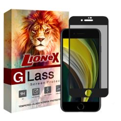 محافظ صفحه نمایش حریم شخصی لایونکس مدل FPS مناسب برای گوشی موبایل اپل iPhone SE 2020