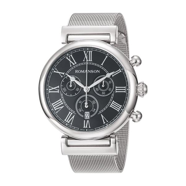 ساعت مچی عقربه ای مردانه رومانسون مدل TM7A08HMWWA3R5 ساعت مچی عقربه ای مردانه رومانسون مدل TM7A08HMWWA3R5