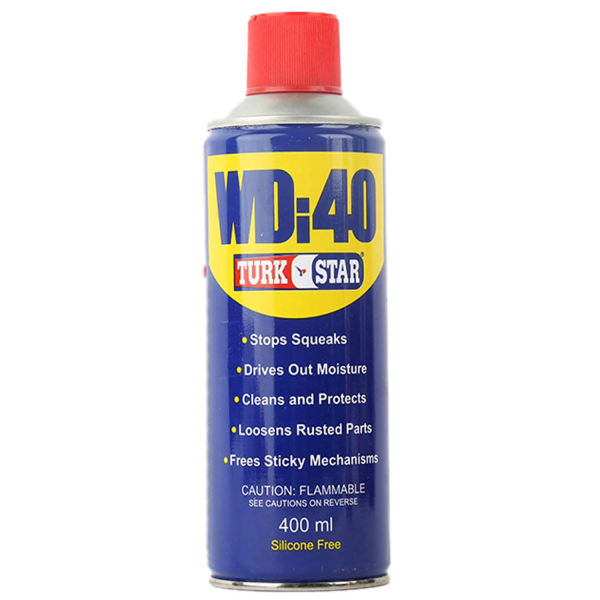 اسپری روان کننده ترک استار مدل WDi40 حجم 400 میلی لیتر اسپری روان کننده ترک استار مدل WDi40 حجم 400 میلی لیتر