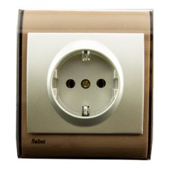 پریز برق ثابت الکتریک مدل پرشین کد B-GH_E