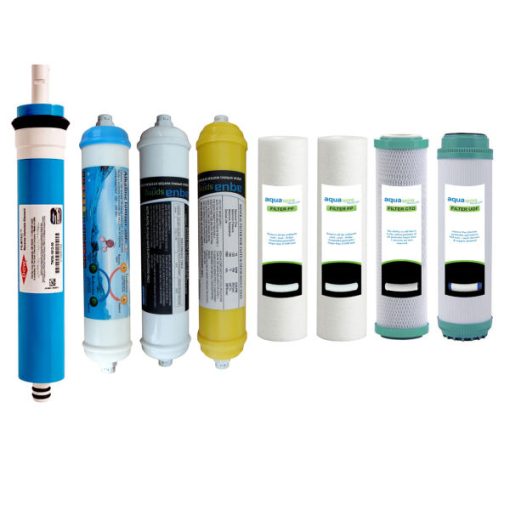 فیلتر دستگاه تصفیه کننده آبمدل SPARE FILTER – 8M مجموعه 8 عددی