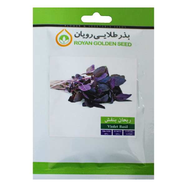 بذر ریحان بنفش بذر طلایی رویان مدل BZTR-094 بذر ریحان بنفش بذر طلایی رویان مدل BZTR-094