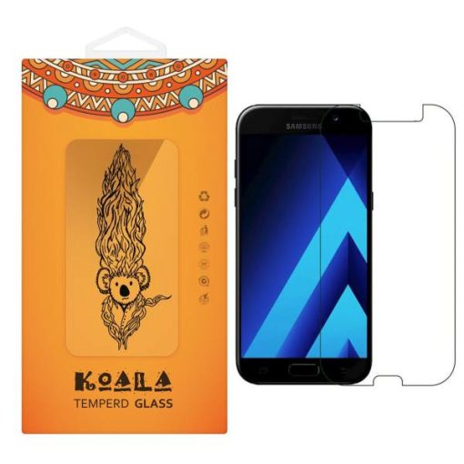 محافظ صفحه نمایش شیشه ای کوالا مدل Tempered مناسب برای گوشی موبایل سامسونگ Galaxy A5 2017