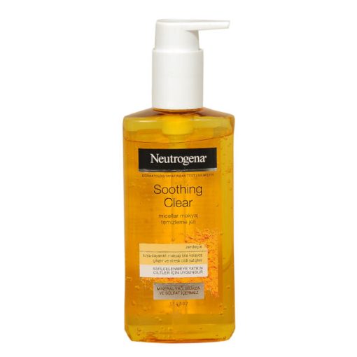 ژل شستشو صورت نوتروژینا مدل Soothing Clear حجم 200 میلی لیتر