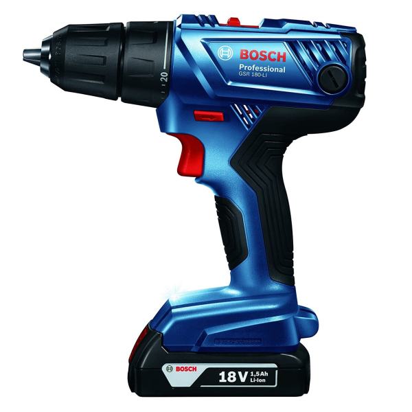 دریل پیچ گوشتی شارژی بوش مدل GSR 180-LI دریل پیچ گوشتی شارژی بوش مدل GSR 180-LI