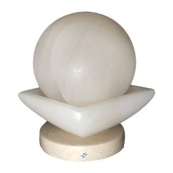 آباژور سنگ نمک طب سنگ طرح ماه پیکر کد TA-6023