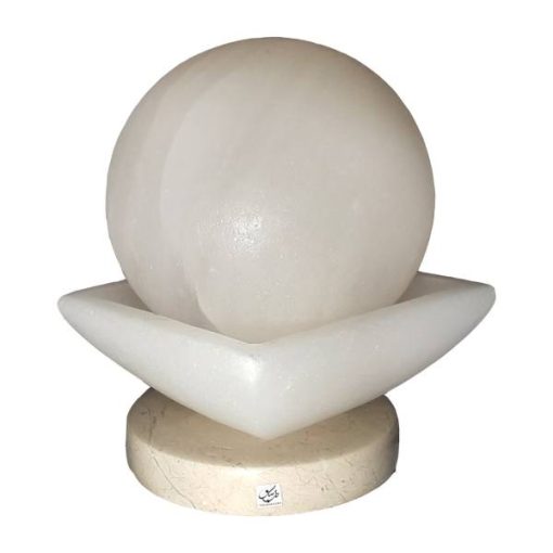 آباژور سنگ نمک طب سنگ طرح ماه پیکر کد TA-6023