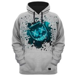 هودی مردانه 27 مدل مارشمالو کد ALP146 رنگ طوسی