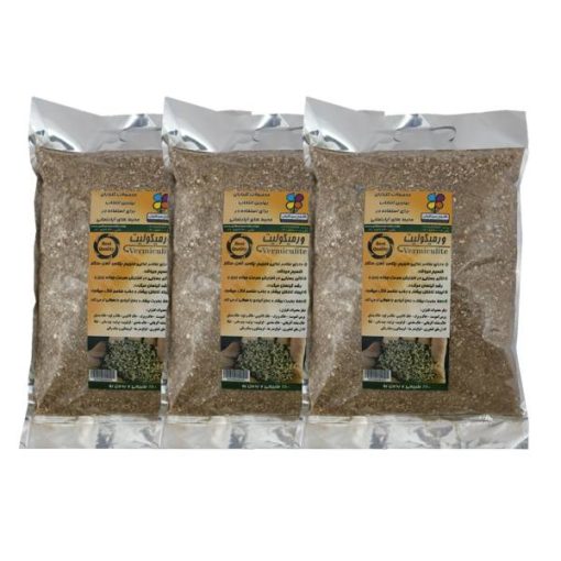 ورمیکولیت 2 کیلوگرمی گلباران سبز بسته سه عددی
