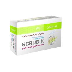 صابون لایه بردار طبیعی قوی گلمر مدل scrub X