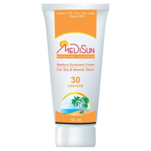 کرم ضد آفتاب مدیسان SPF30 حجم 50 میلی لیتر