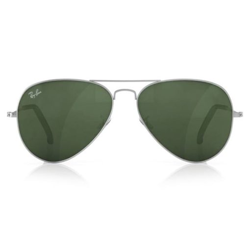 عینک آفتابی خلبانی مدل Aviator Large Metal Grey سایز 57 میلی متر