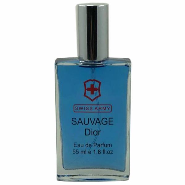 ادو پرفیوم مردانه سوئیس آرمی مدل اسکلوسیو Sauvage Diorحجم 55 میلی لیتر ادو پرفیوم مردانه سوئیس آرمی مدل اسکلوسیو Sauvage Diorحجم 55 میلی لیتر