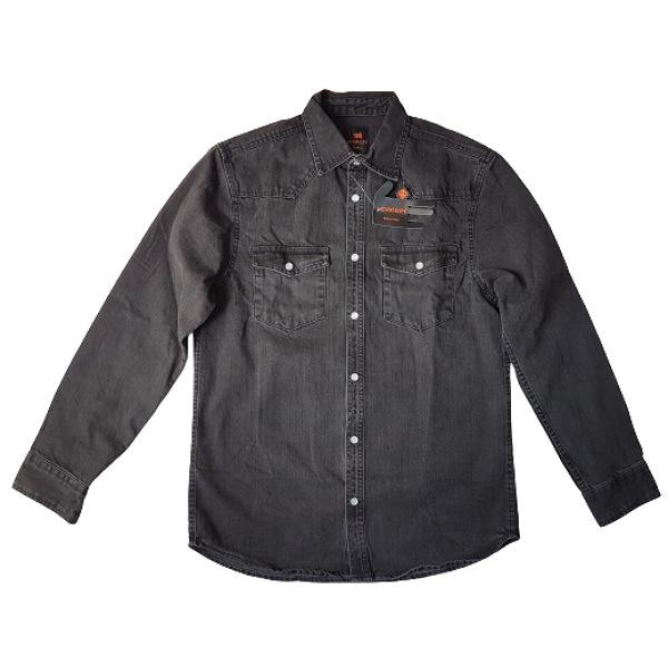 پیراهن آستین بلند مردانه كتش مدل DENIM122 پیراهن آستین بلند مردانه كتش مدل DENIM122