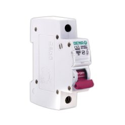 فیوز مینیاتوری تک فاز 63 آمپر دنا الکتریک ایرانیان مدل C63-6KA