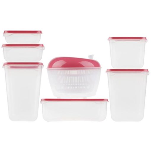 ست ظروف نگهدارنده و سبزی خشک کن همارا مدل G-SP-02