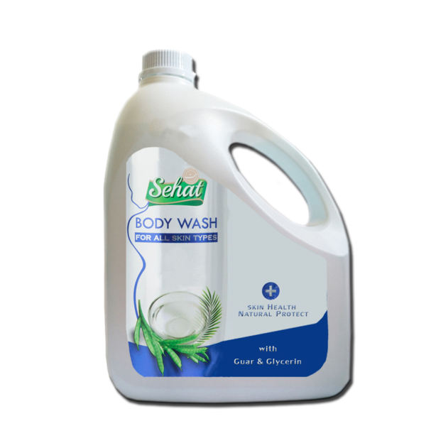 شامپو بدن صحت مدل گوار و گلیسرین حجم 4000 میلی لیتر شامپو بدن صحت مدل گوار و گلیسرین حجم 4000 میلی لیتر