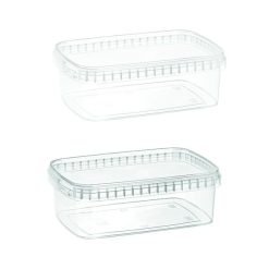 ظرف ماکروویو طب پلاستیک مدل 1000C بسته 2 عددی