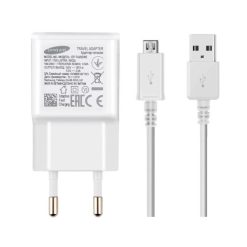 شارژر دیواریمدل EP-TA20EWE به همراه کابل تبدیل microUSBغیر اصل
