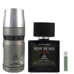 ست ادوپرفیوم مردانه ریو کالکشن مدل Rio Noir De Rio Sport حجم 100ml