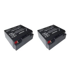 باتری 12 ولت 18 آمپر صبا باتریمدل 12V-18Ah بسته دو عددی