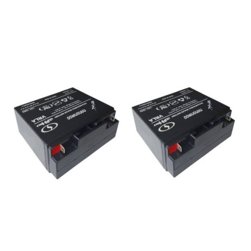 باتری 12 ولت 18 آمپر صبا باتریمدل 12V-18Ah بسته دو عددی