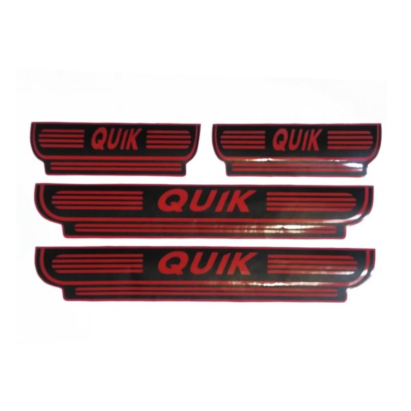 برچسب پارکابی خودرو طرح QUIKمجموعه 4 عددی مناسب برای کوییک برچسب پارکابی خودرو طرح QUIKمجموعه 4 عددی مناسب برای کوییک