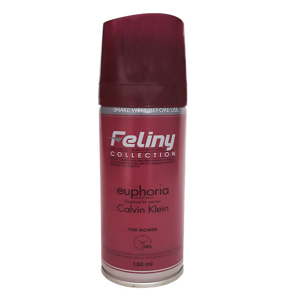 اسپری خوشبو کننده بدن زنانه فلینی مدل euphoria Calvin Klein حجم 150 میلی لیتر اسپری خوشبو کننده بدن زنانه فلینی مدل euphoria Calvin Klein حجم 150 میلی لیتر