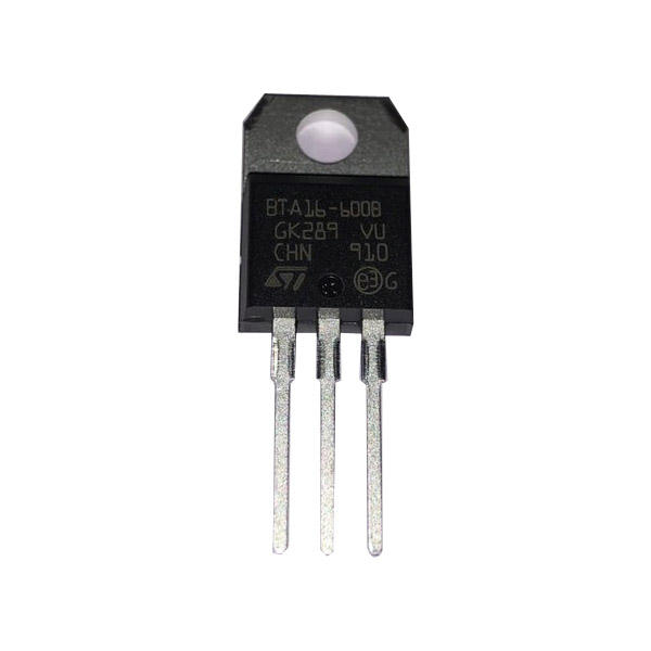 ترایاک اس تی مایکروالکترونیکسمدل BTA16-600B ترایاک اس تی مایکروالکترونیکسمدل BTA16-600B