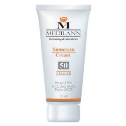 کرم ضد آفتاب رنگی مدیلن SPF50 حجم 50 میلی لیتر