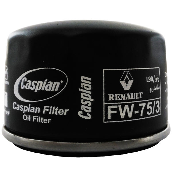 فیلتر روغن خودروی کاسپین مدل FW-75/3 مناسب برای رنو مگان فیلتر روغن خودروی کاسپین مدل FW-75/3 مناسب برای رنو مگان