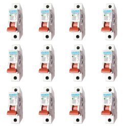 فیوز مینیاتوری تک فاز 25 آمپر هیوندای کد C25 بسته 12 عددی