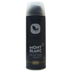 اسپری خوشبوکننده بدن مردانه آکراس مدل MONT BLANC حجم 200 میلی لیتر