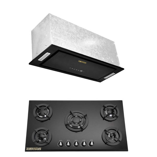 ست هود و اجاق گاز صفحه ای زرتوس مدل ZG501080 ست هود و اجاق گاز صفحه ای زرتوس مدل ZG501080