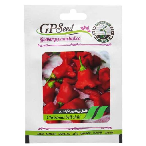 بذر فلفل زینتی زنگوله ای گلبرگ پامچال کد GPF-176