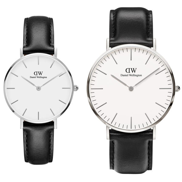 ست ساعت مچی عقربه ای زنانه و مردانهکد dw70غیر اصل ست ساعت مچی عقربه ای زنانه و مردانهکد dw70غیر اصل