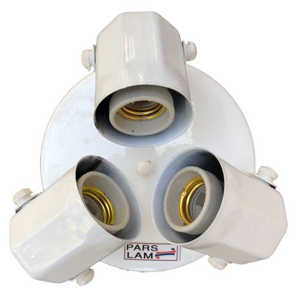 چراغ سقفی سه شعله پارس لام مدل 3SH چراغ سقفی سه شعله پارس لام مدل 3SH