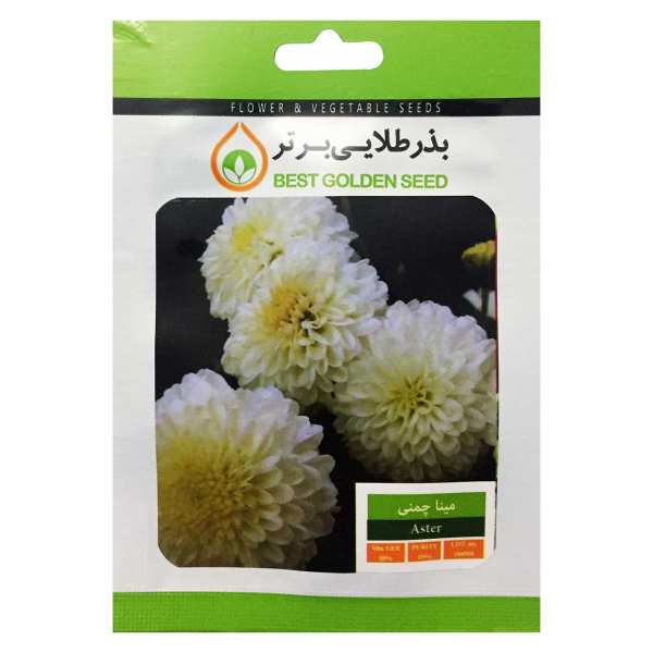 بذر گل مینا چمنی بذر طلایی برتر کد BZT-34 بذر گل مینا چمنی بذر طلایی برتر کد BZT-34