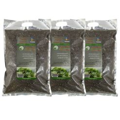 خاک بنسای گلباران سبز 1 کیلوگرمی بسته 3 عددی