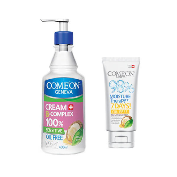 کرم مرطوب کننده کامان مدل Oil Free حجم 400 میلی لیتر به همراه کرم oil free حجم 75 میلی لیتر کرم مرطوب کننده کامان مدل Oil Free حجم 400 میلی لیتر به همراه کرم oil free حجم 75 میلی لیتر
