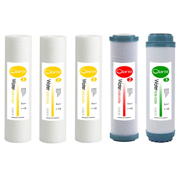 فیلتر دستگاه تصفیه آب اولانسی مدل EXTRA PP-2 مجموعه 5 عددی فیلتر دستگاه تصفیه آب اولانسی مدل EXTRA PP-2 مجموعه 5 عددی