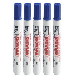 ماژیک وایت برد اسنومن مدل BG-12 بسته 5 عددی