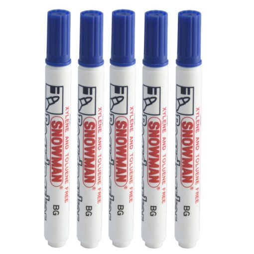 ماژیک وایت برد اسنومن مدل BG-12 بسته 5 عددی
