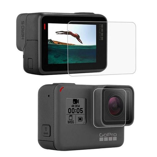 محافظ صفحه نمایش و لنزمدل GP77 مناسب برای دوربین های ورزشی گوپرو Hero 5/6/7