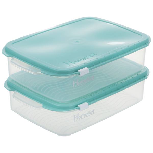 ظرف نگهدارنده هوم کت کد 3723 بسته دو عددی ظرف نگهدارنده هوم کت کد 3723 بسته دو عددی